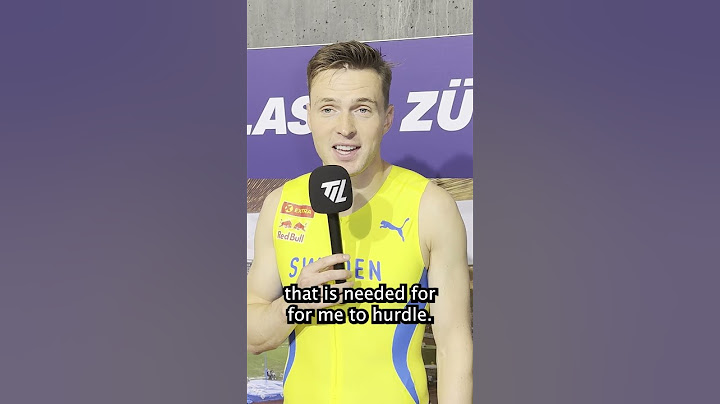 Karsten Warholm had to scratch out of the Zurich Diamond League 400mH after his 100m Duel with Mondo