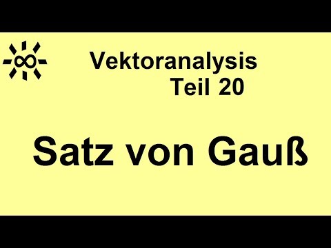 Video: Der Satz von Gauß konvertiert per Definition?