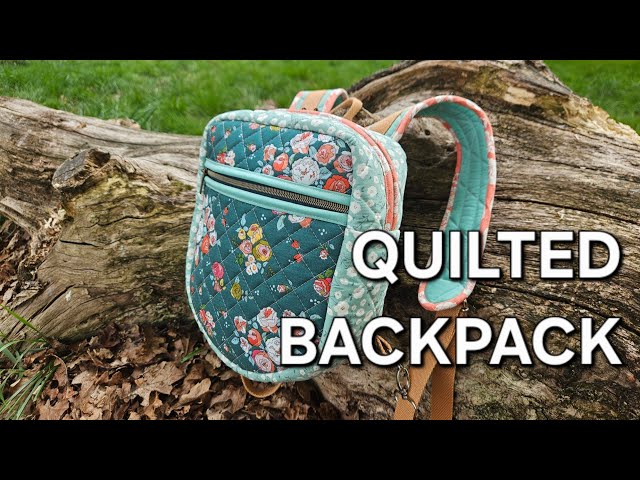Quilted Backpack Vlog | Sewing Vlog - YouTube