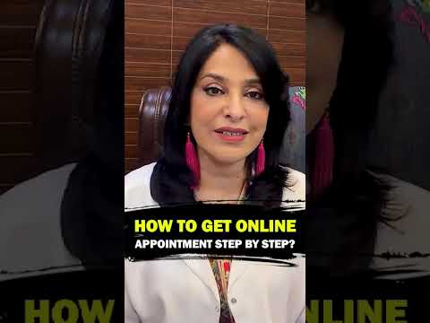 How to Get Online Appointment? - Step by Step Procedure
