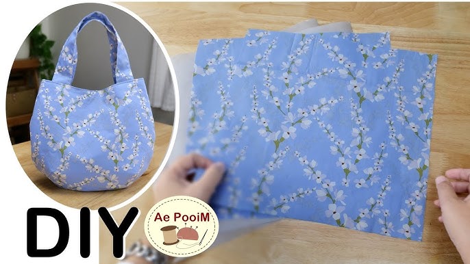 How to sew Triple Compartment Tote Bag 