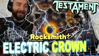 This GUITARSOLO is WILD! Testament - Electric Crown | Rocksmith PLUS Guitar Cover