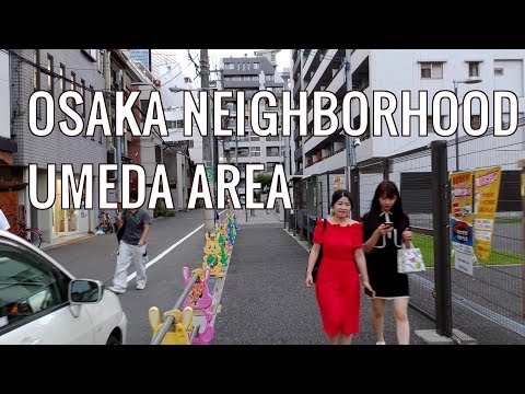 🇯🇵 Osaka Tenjinbashi Neighborhood To Umeda