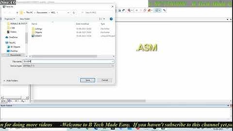 ECL 204 || EC 334 || S4/ S6 KTU Microcontroller Lab : Part 2 Familiarisation of KEIL Software