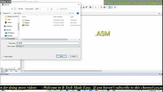 ECL 204 || EC 334 || S4/ S6 KTU Microcontroller Lab : Part 2 Familiarisation of KEIL Software
