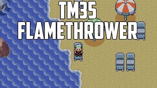 Where to Find TM35 Flamethrower - Pokémon Emerald screenshot 5