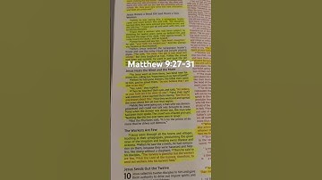 Matthew 9:27-31 Jesus can heal us of our blindness in areas of life we struggle with. #love #praise