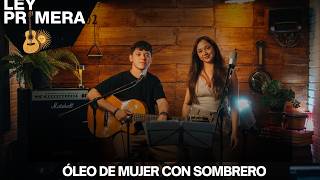 Oleo de una mujer con sombrero - Cover por Ley Primera