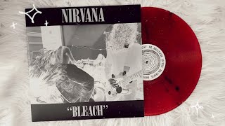 nirvana - bleach (vinyl unboxing) | indie exclusive
