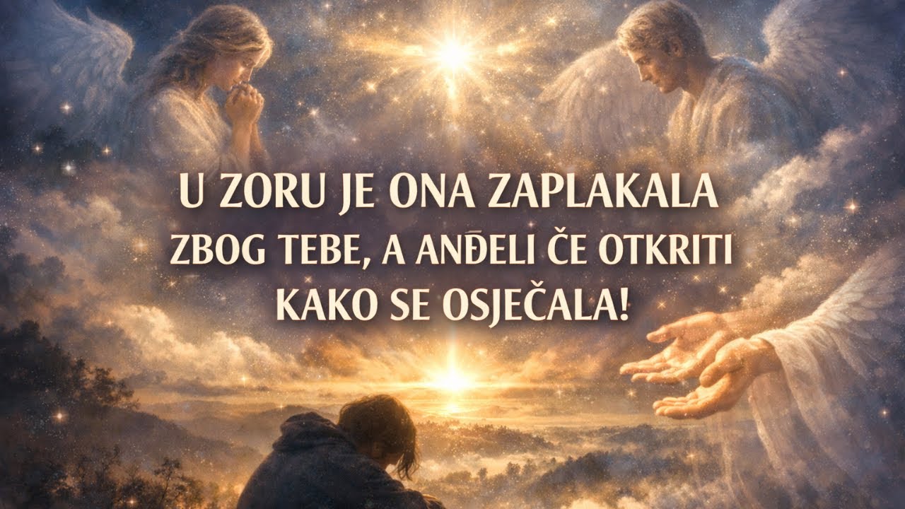 😭 U ZORU JE TA OSOBA ZAPLAKALA ZBOG TEBE, A ANĐELI ĆE OTKRITI ŠTO JE OSJEĆALA!💫