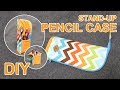 DIY Standing Pencil case | 세울 수 있는 스탠드 필통 만들기 | Back to school Zipper pouch making #sewingtimes