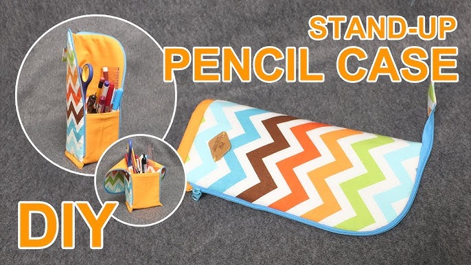 DIY Stand-Up Pencil Case  Step-by-Step Tutorial👍 Crafting Your