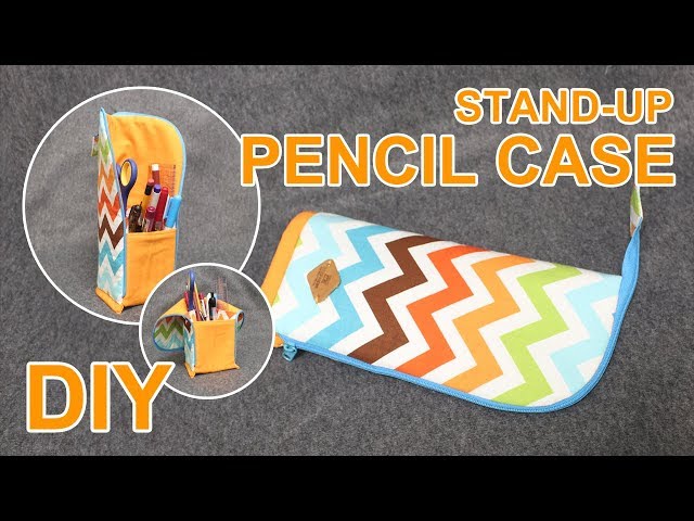 DIY Standing Pencil case, 세울 수 있는 스탠드 필통 만들기