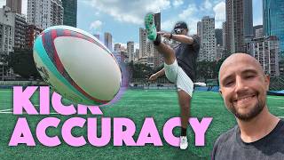 How to kick ACCURATELY in RUGBY 🔥 (Tutorial & Drills)
