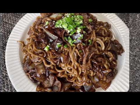 How to make Chapagetti into Jajangmyeon 짜파게티 짜장면