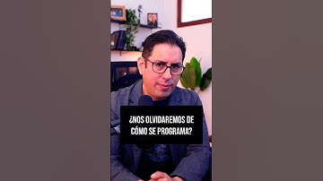 ¿Nos olvidaremos de cómo se programa?
