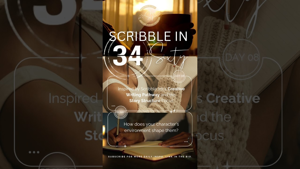 ✍️ Scribble in Sixty: Day Eight, Part One  