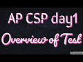 Day 1 CSP intro about AP class