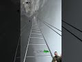 هل تجرؤ على صعود هذا السِلّم ؟ أم تكتفي بالمشاهدة 👀 فقط ؟ 🤔 #اكسبلور #viral #shorts