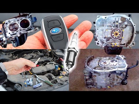 Насколько Необходимо Разобрать Оппозитный Двигатель Subaru  Чтобы Заменить Свечи Зажигания?