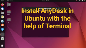 How to install Anydesk in UBUNTU/Linux with the help of Terminal