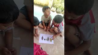 #preschool #ankanvady #Leaf#art