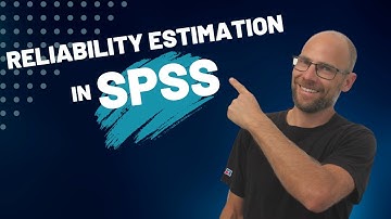 Reliability Estimation in SPSS