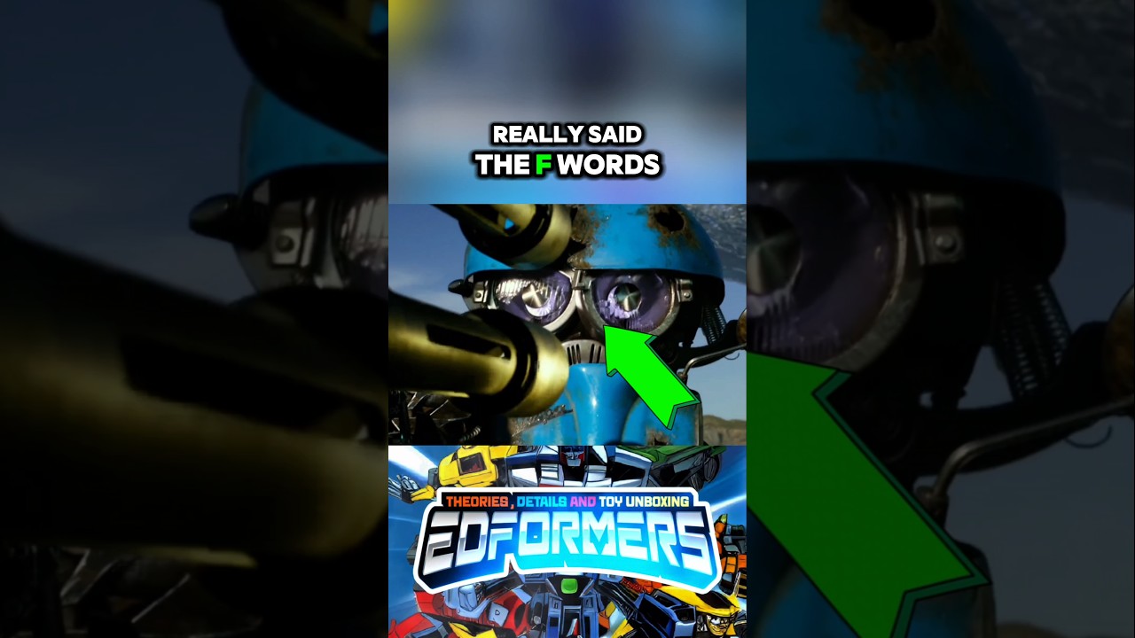 I can't believe Sqweeks said this in Transformers: The Last Knight ! 