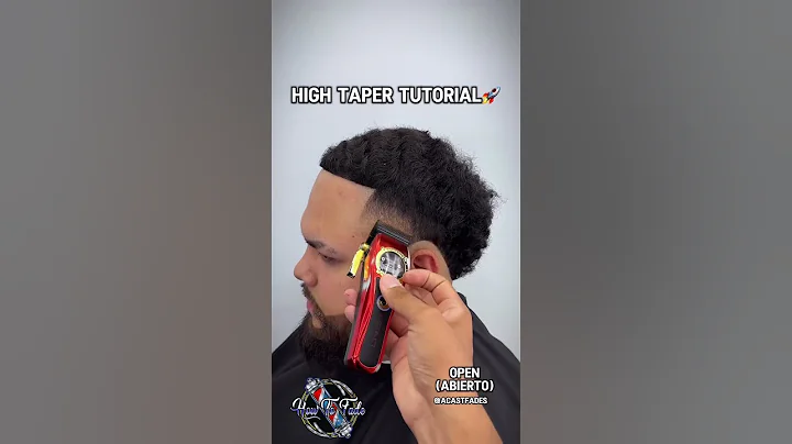 HIGH TAPER FADE TUTORIAL 💈 FOR BEGINNER BARBERS!! 🔥