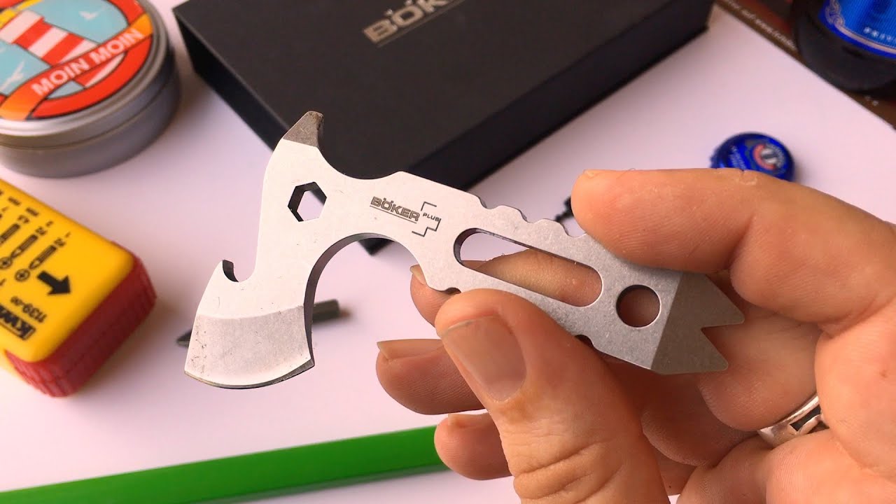 Böker Plus Hawkit im Praxistest (Test Mini-Beil/Mini-Axt/Multitool/Mini Hatchet/Mini Axe)
