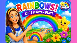 Teaching Rainbows for Kids  | Colors, Phonics, Games & Fun Learning Episode!