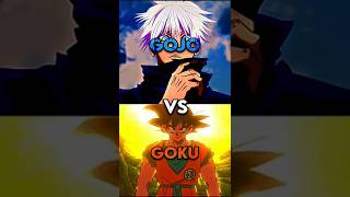 🔥 Gojo vs Goku | Ultimate Anime Battle! ⚡ Who Wins? #shorts