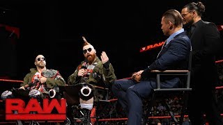 The A-Lister and the new Raw Tag Team Champions roast The Hounds of...