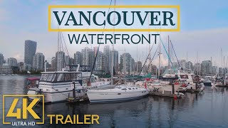 Autumn Charm of Vancouver Waterfront - 4K Travel Film with Music - Trailer
