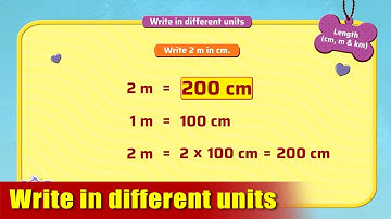 G3 - Module 17 - Exercise 5 - Write in different units | Appu Series | Grade 3 Math Learning