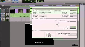 How to Sync video in Pro Tools