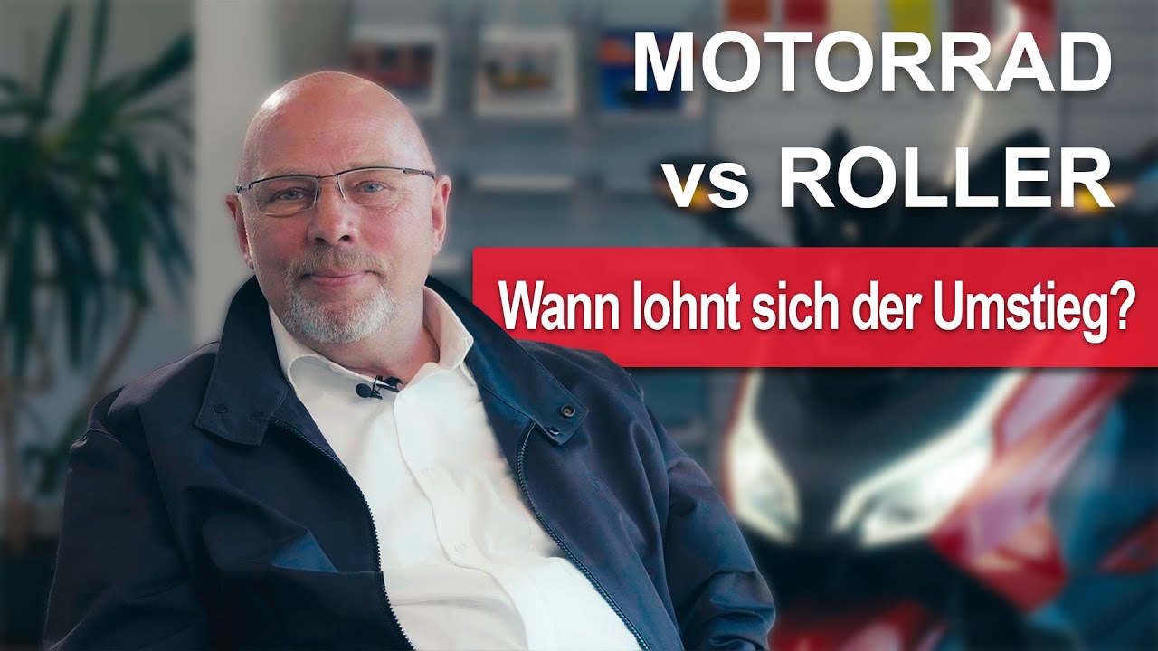 Vom Motorrad auf Roller umsteigen?