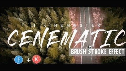 How To Make Black Bars Open cinematic effect in kine master tutorial ! Mayur creation