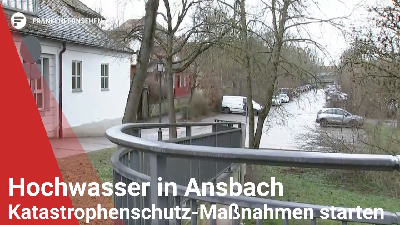 Hochwasserschutz Ansbach: Erster Bauabschnitt fast fertig