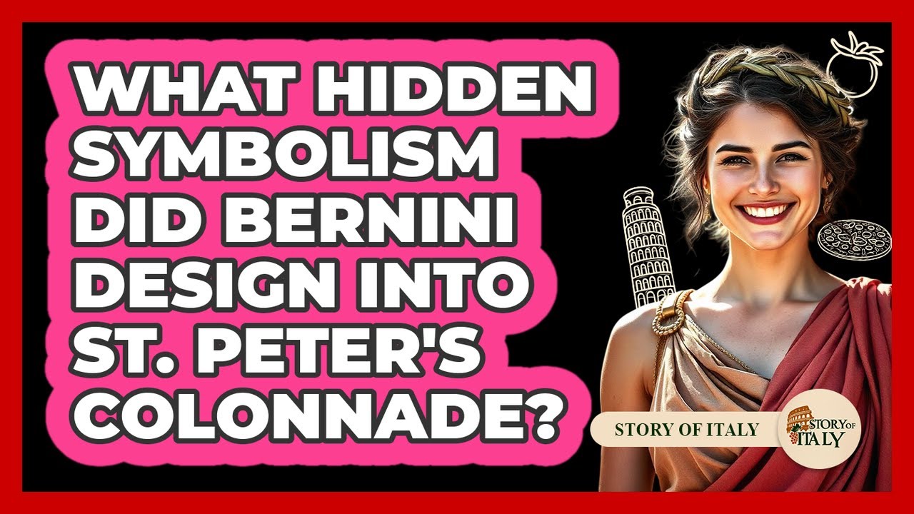 What Hidden Symbolism Did Bernini Design Into St. Peter's Colonnade? - Story Of Italy