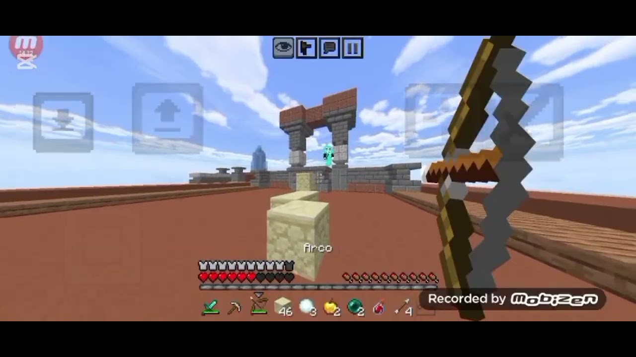 Jugando skywar en mapa, dentro de 5 dias subire un video de bedwar en cubecraft