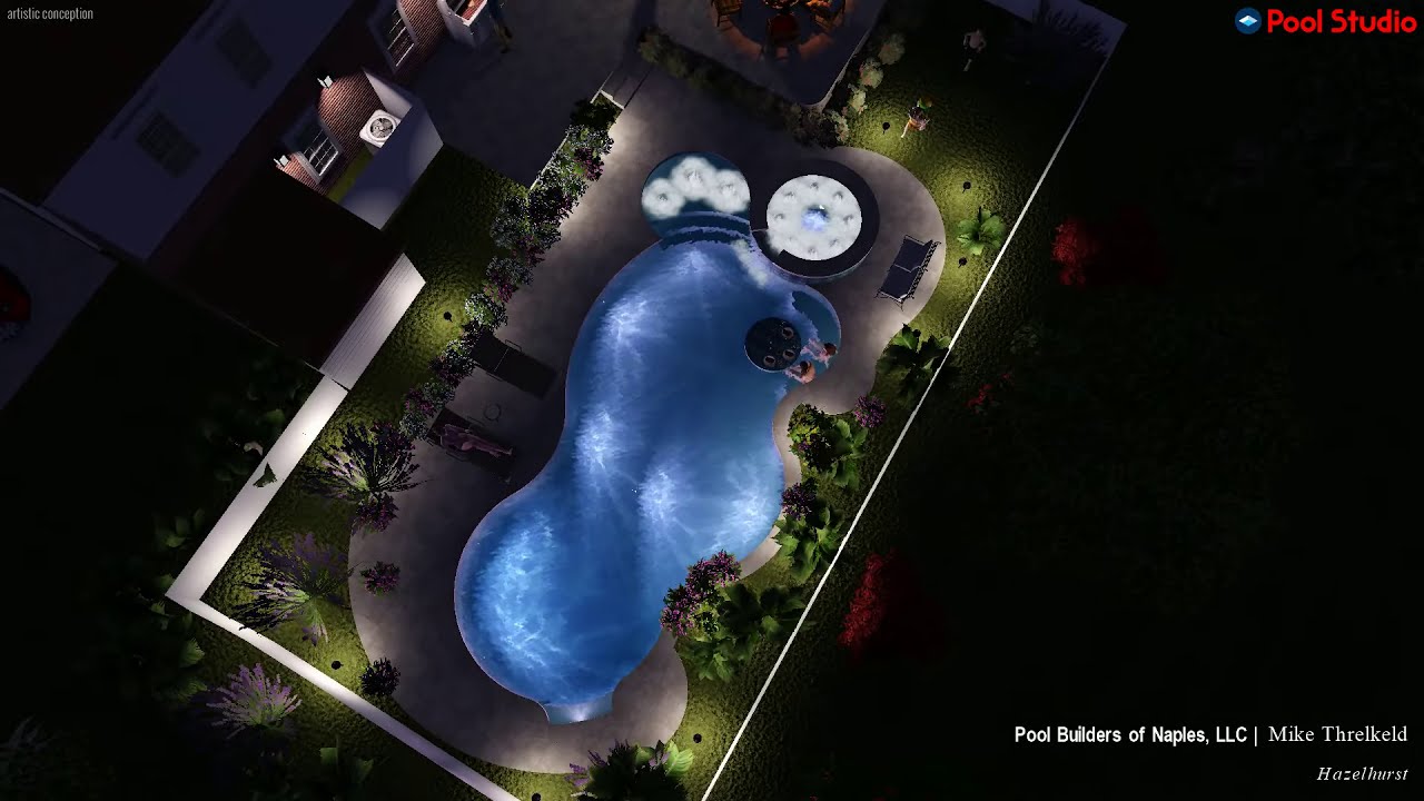 Pool Studio - 3D Swimming Pool Design Software - YouTube