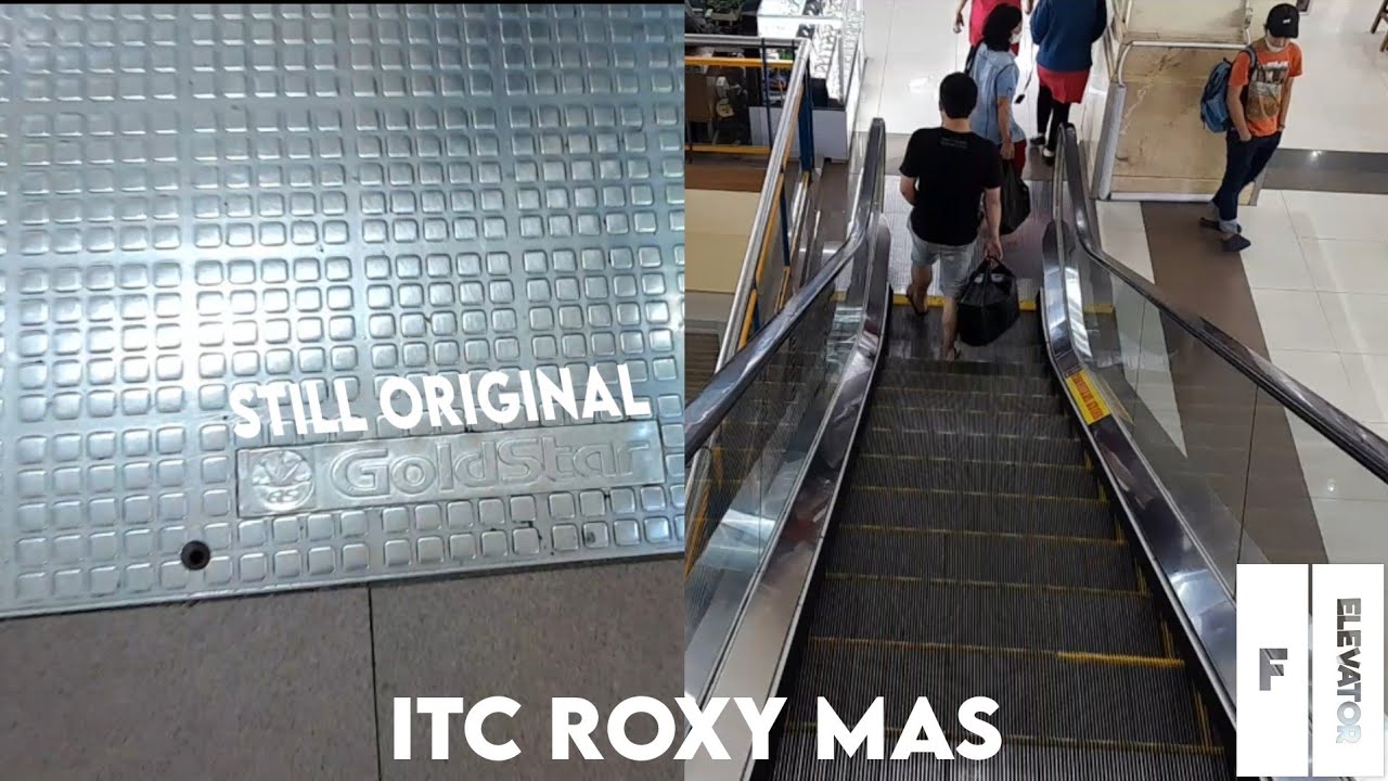Goldstar Escalator At ITC Roxy Mas - YouTube