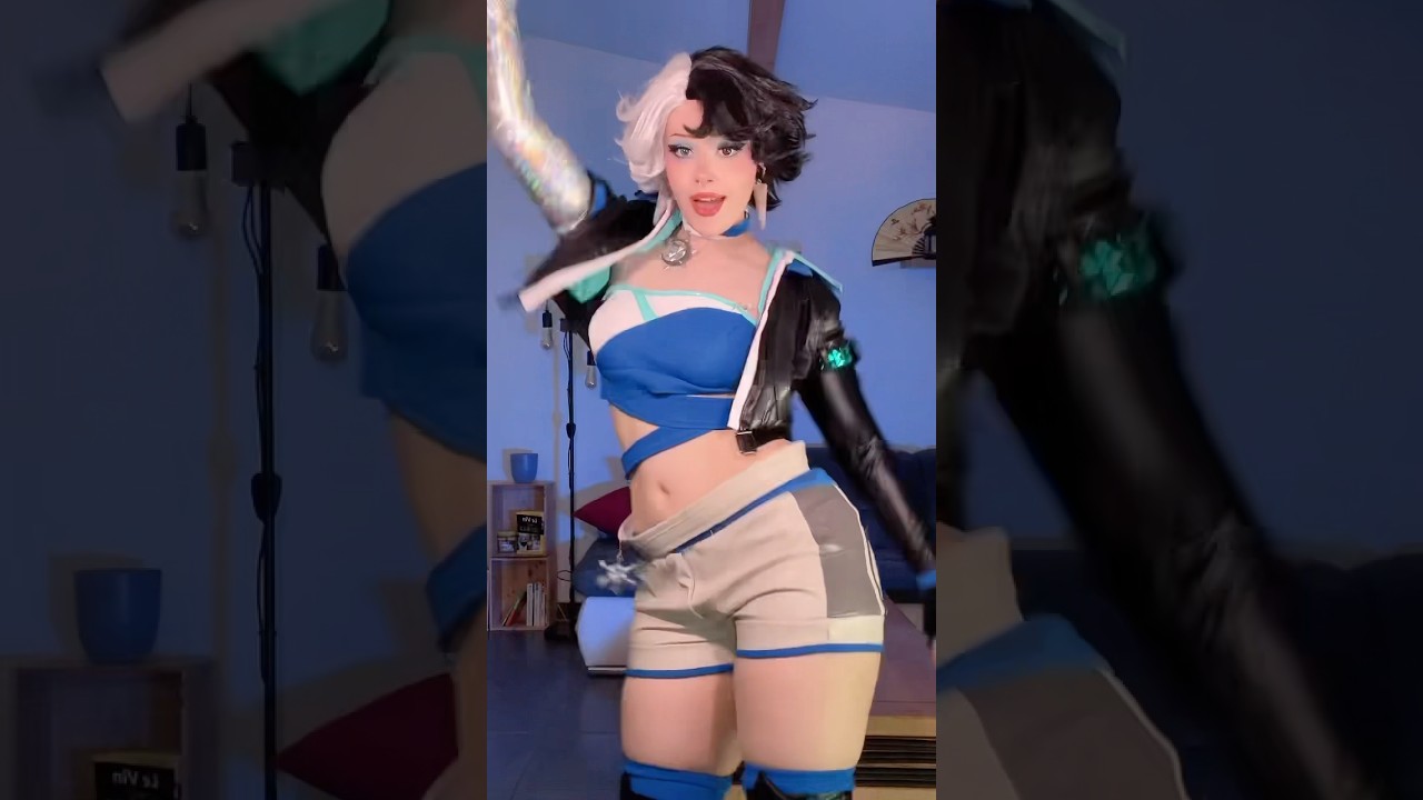 rock your body ! #cosplay #makeup #videogames #marvel #marvelrivals #lunasnow