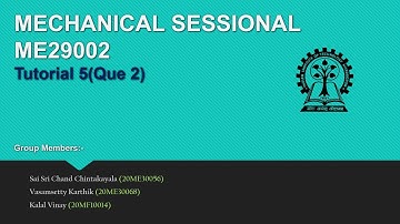 Mechanical Sessional Assignment-5 (Simulation of Parallel Jaw Plier)
