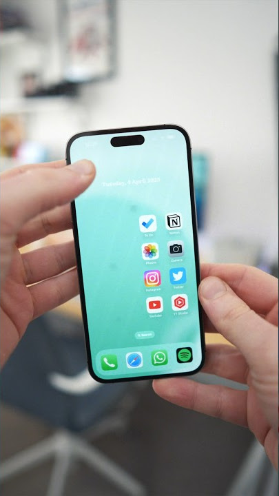 My iPhone Home Screen setup 🧹