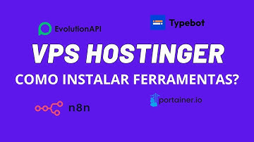 Como Configurar VPS Hostinger para Instalar Apps (n8n, Typebot, Chatwoot, Evolution API e Outros.)