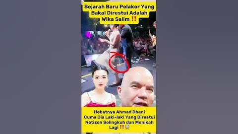Viral! Wika Salim Pelakor Paling Direstui Netizen, Ahmad Dhani Juga! #wikasalim #ahmaddhani #shorts