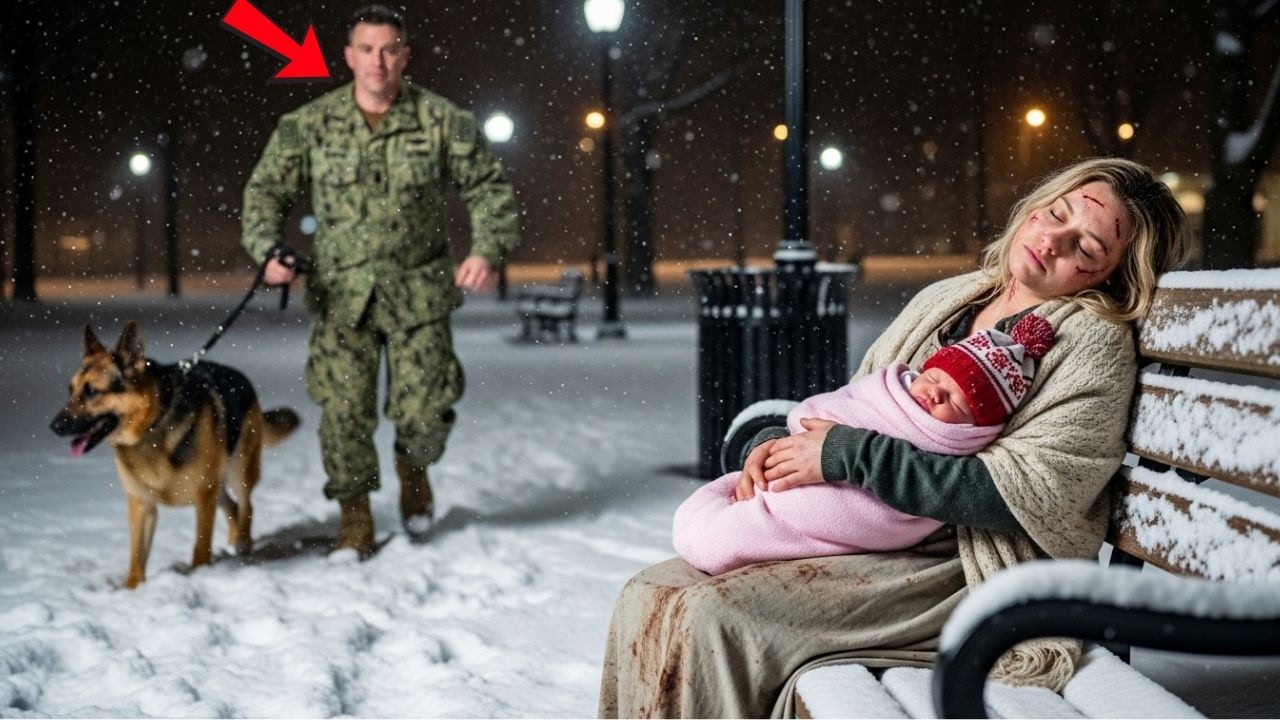 Navy SEAL and His K9 Found a Mother and Baby in a Blizzard — What They Did Melted Hearts