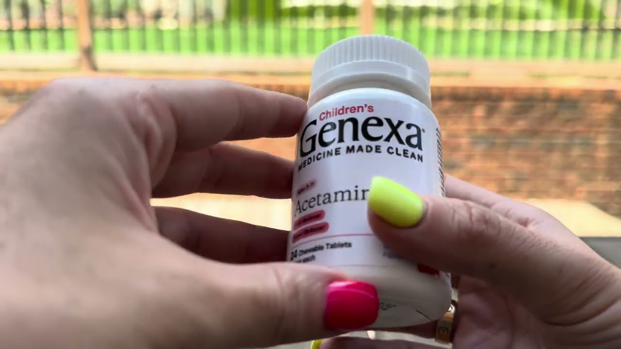 Review: Genexa Kids' Pain and Fever Reducer Chewables 24ct